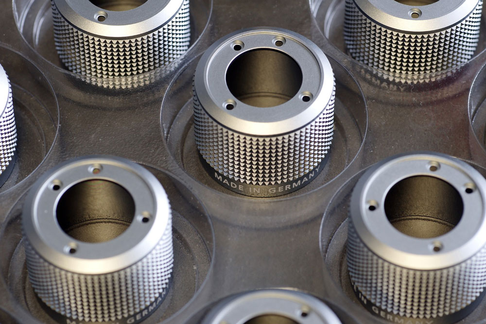 Oberflächenveredlung Industrieoptik